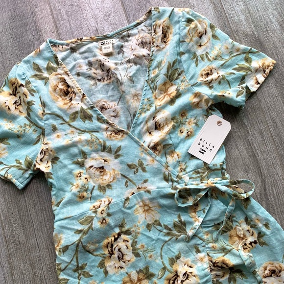 🔥🔥BILLABONG - LAGUNA WRAP DRESS🔥🔥 - Picture 8 of 11